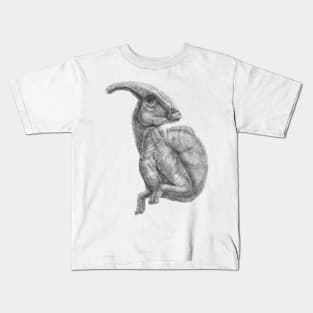 parasaurolophus Kids T-Shirt